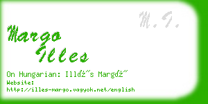 margo illes business card